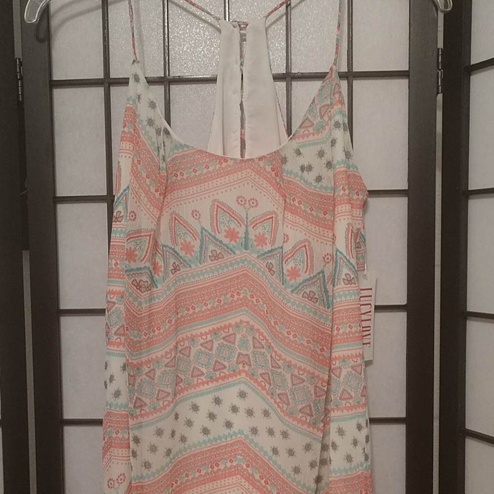 New Lucy Love Summer Malibu Dress sz  XS
